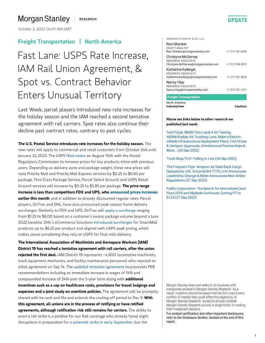 Morgan Stanley-Freight Transportation Fast Lane USPS Rate Increase, IAM R...-2022-10-03Morgan Stanley-Freight Transportation Fast Lane USPS Rate Increase, IAM R...-2022-10-03_1.png